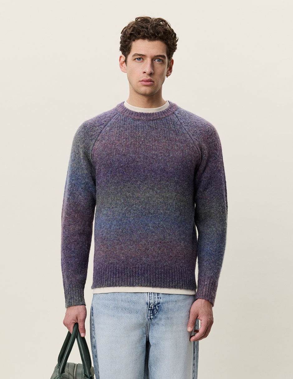 Suéter cuello redondo para hombre