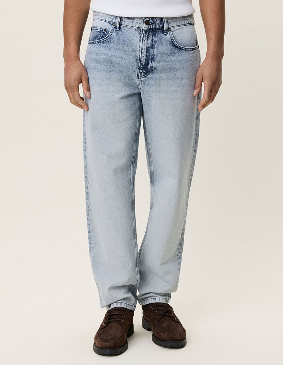 Jeans loose lavado acid wash para hombre Jeans loose lavado acid wash para hombre