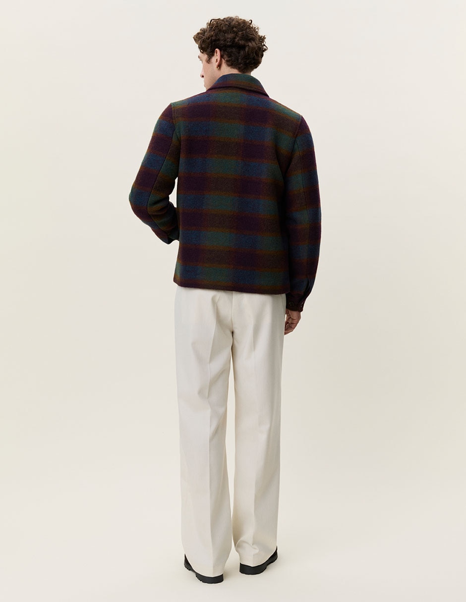 Chamarra casual con bolsillos para hombre 2