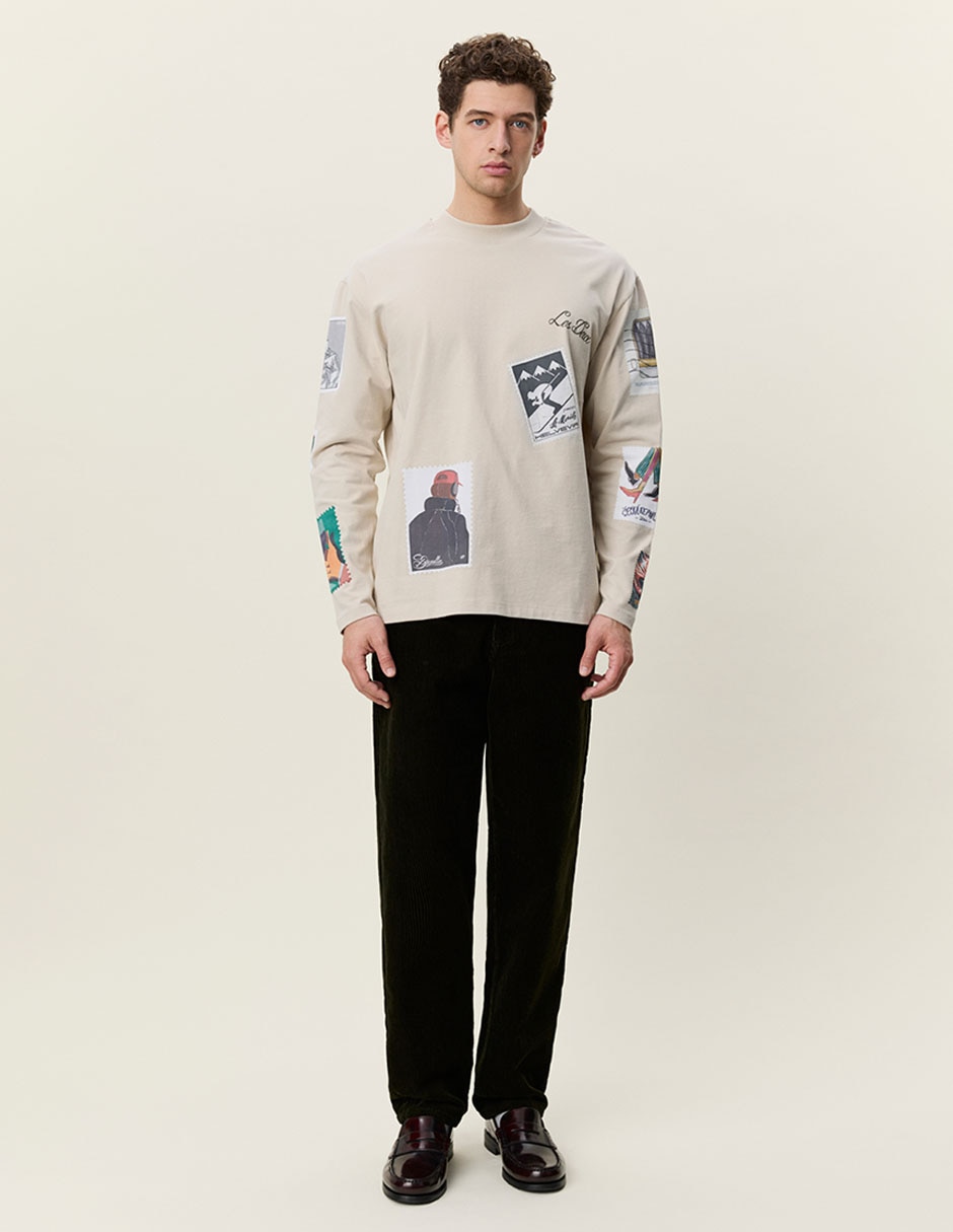 Playera cuello redondo para hombre 3