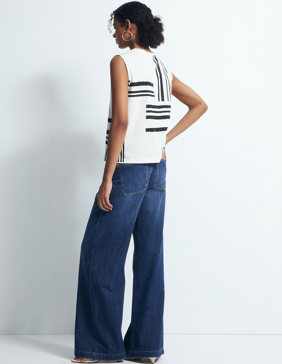 Playera cuello redondo para mujer 3