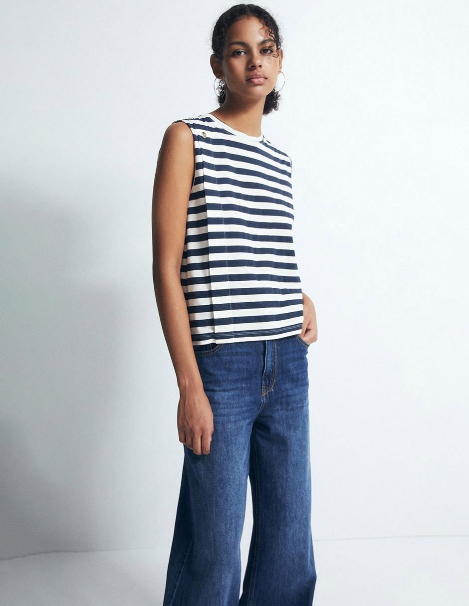 Playera cuello redondo para mujer Playera cuello redondo para mujer