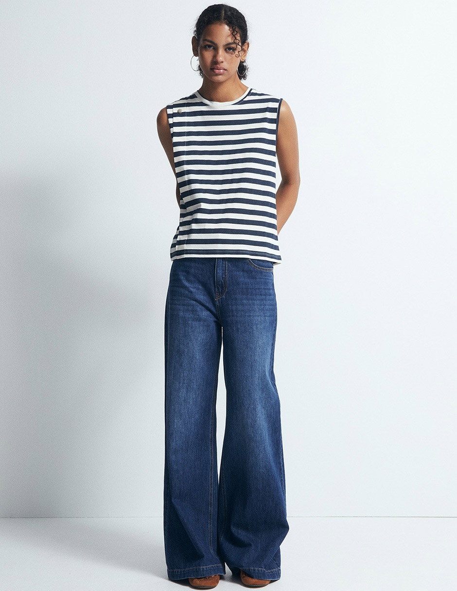 Playera cuello redondo mujer 2