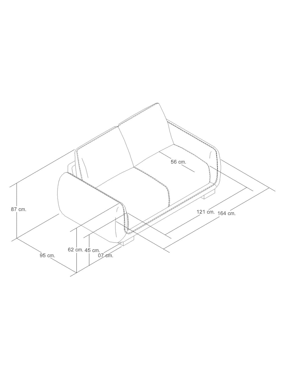 Love seat Boal alderwood