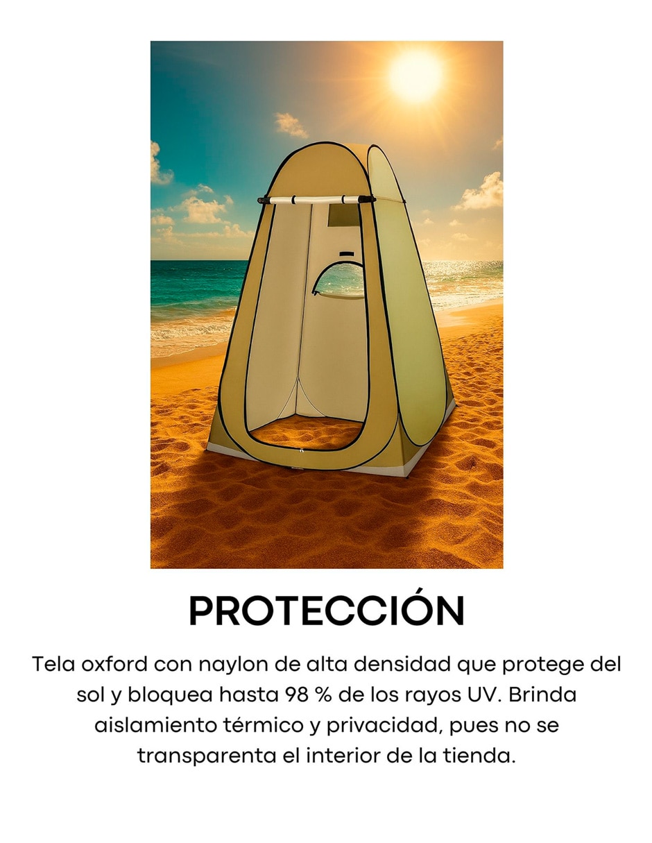 Casa de campaña para 1 persona 7