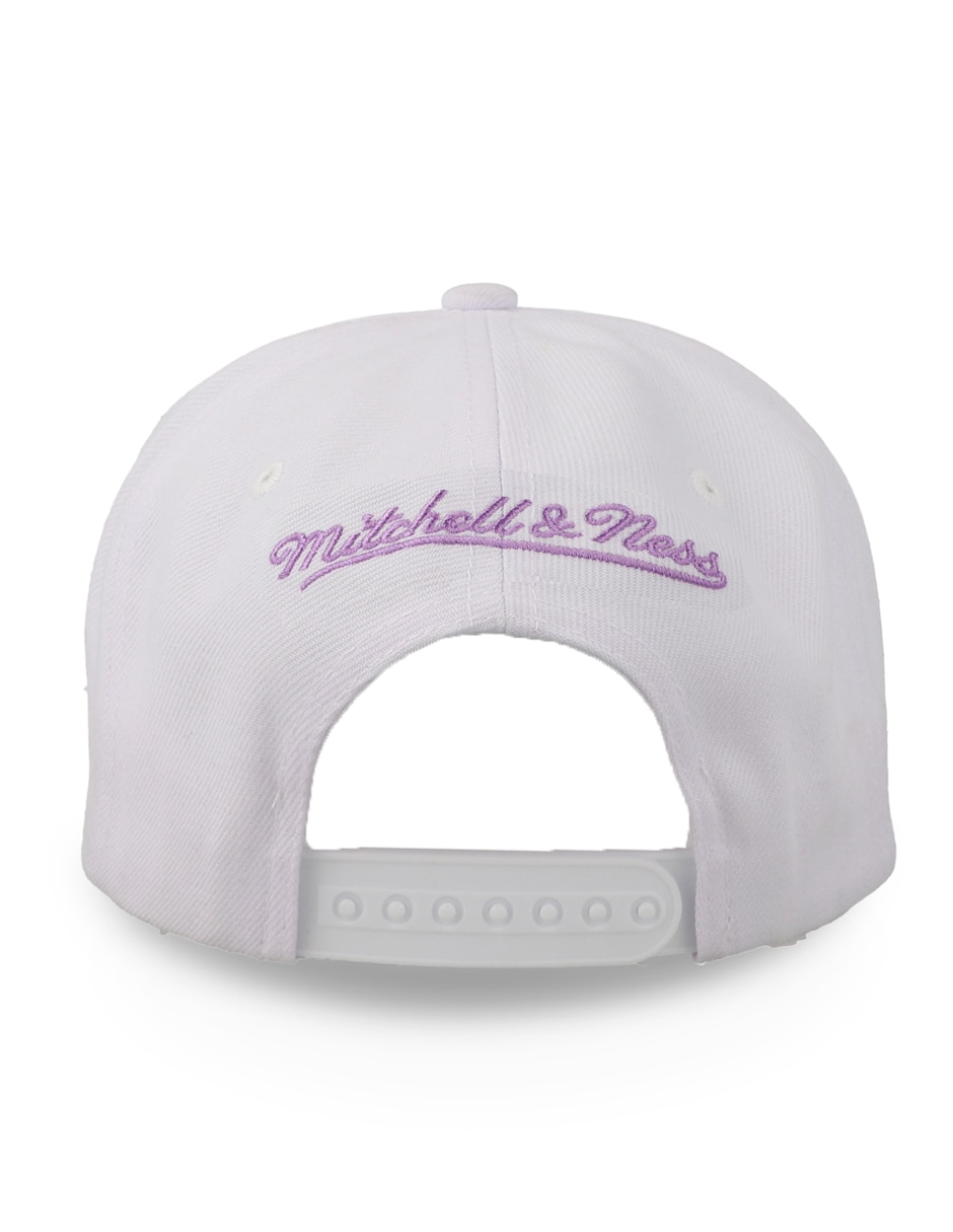 Gorra visera plana snapback para básquetbol mitchell and ness mitchell & ness nba lakers 90's deadstock shaq shaquille o'neal los angeles lakers unisex