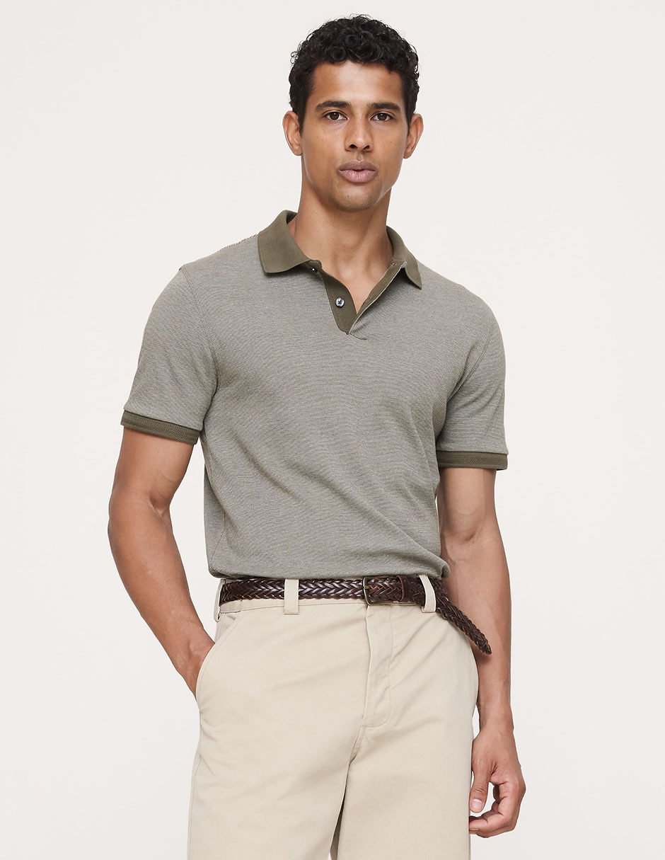 Playera tipo polo para hombre 1