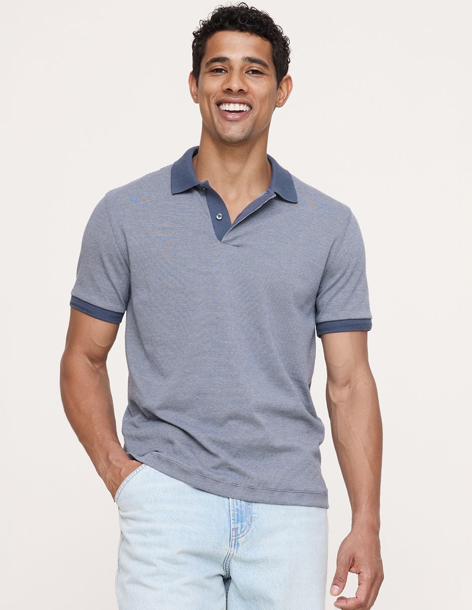 Playera tipo polo para hombre