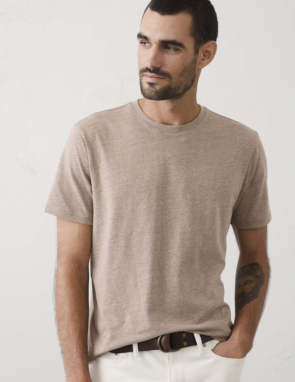 Playera cuello redondo para hombre