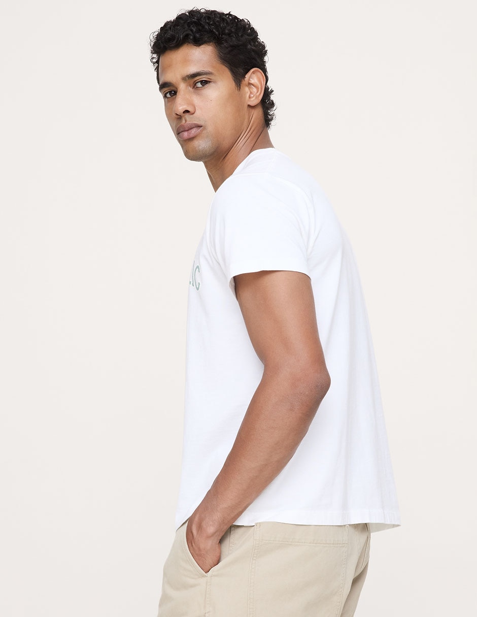 Playera cuello redondo para hombre 2