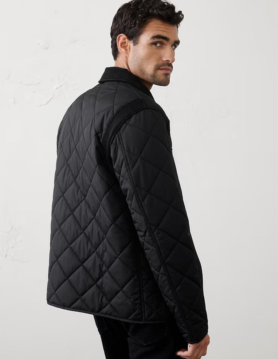 Chamarra casual con bolsillos para hombre 2