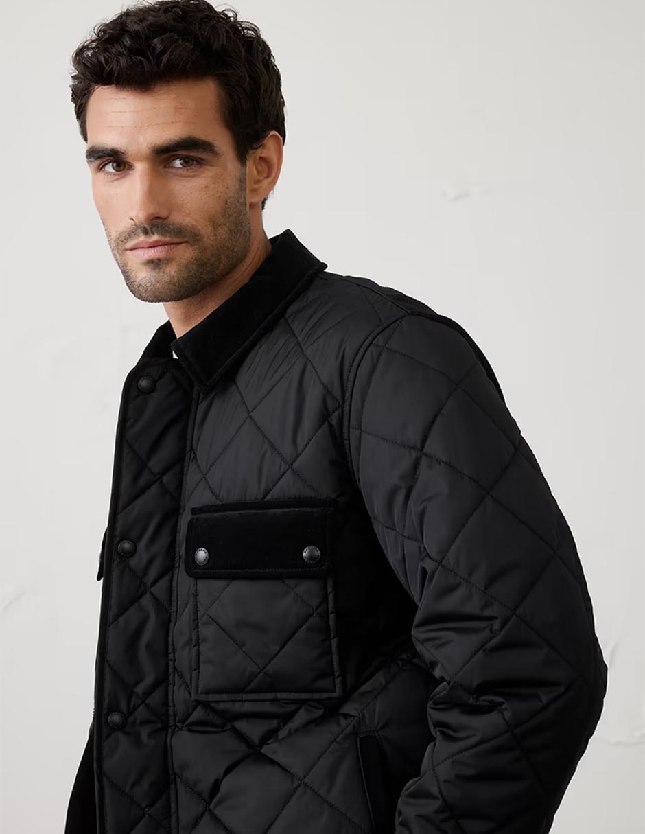 Chamarra casual con bolsillos para hombre 3