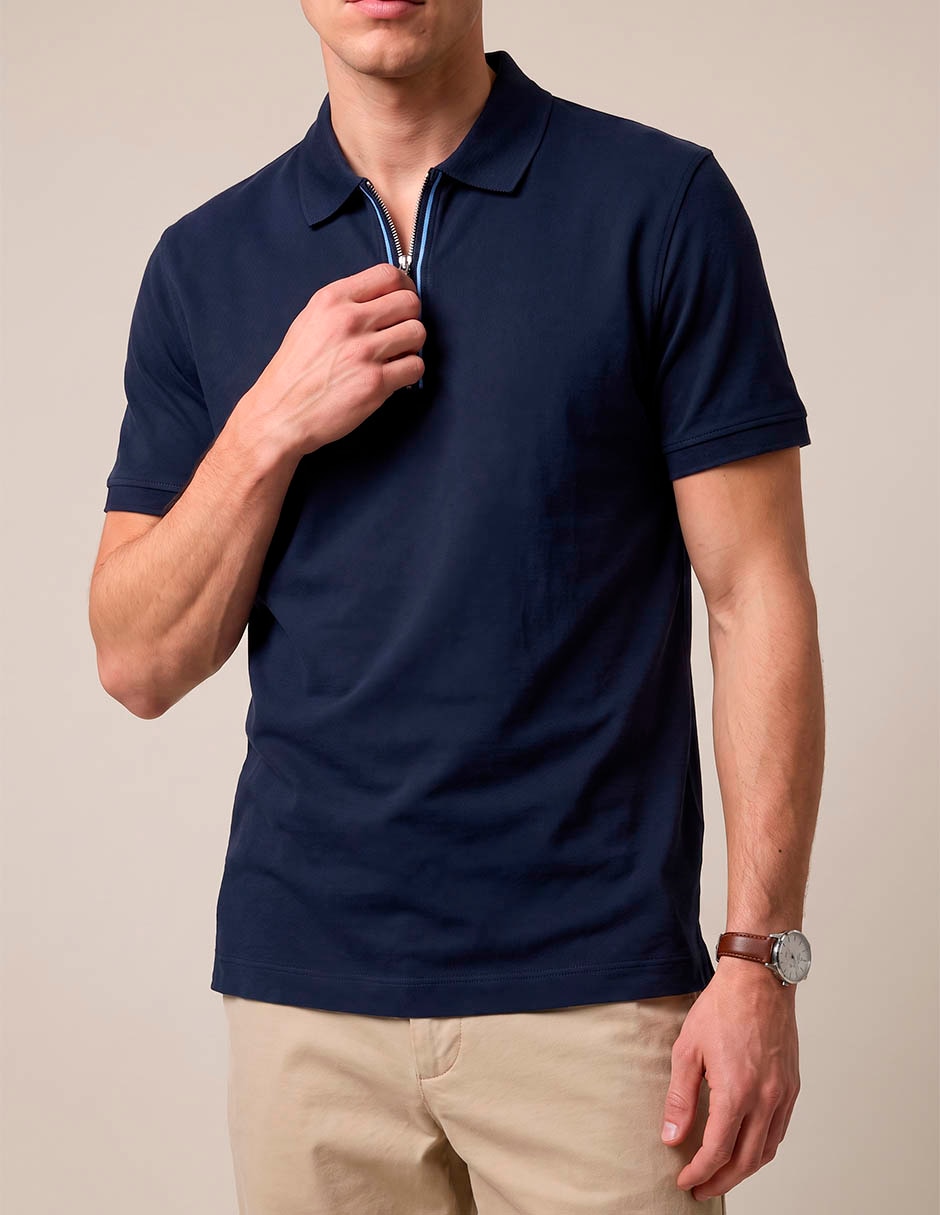 Playera tipo polo para hombre