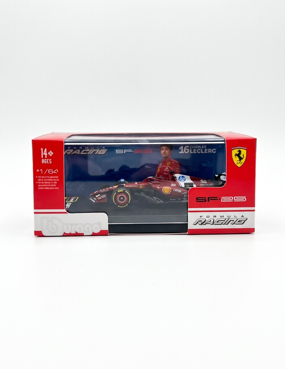 Vehiculo a escala 1:64 Charles Leclerc