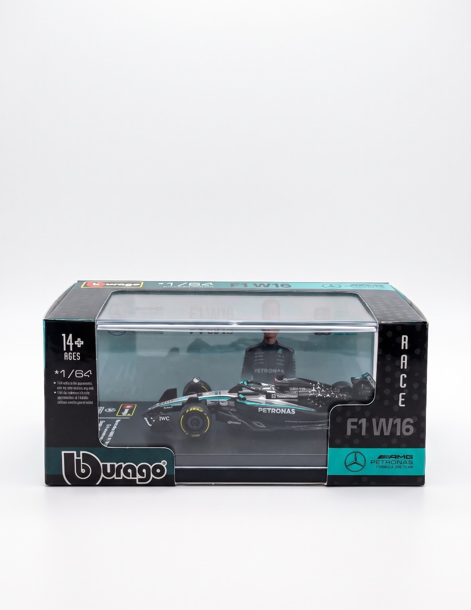 Vehiculo a escala 1:64 F1 W16 2