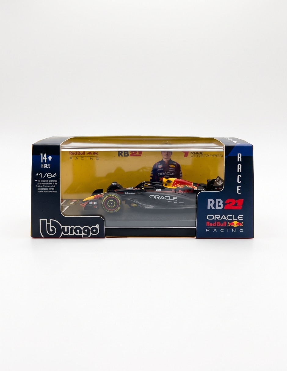 Vehiculo a escala 1:64 Rb 21 1 Max Verstappen 2