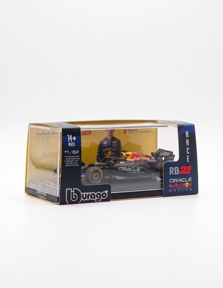 Vehiculo a escala 1:64 Rb 21 1 Max Verstappen 3