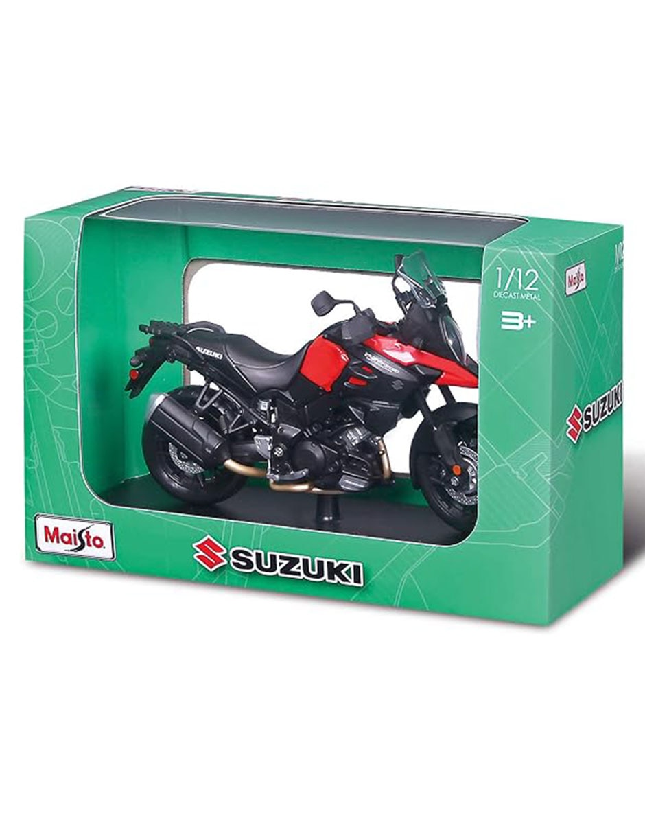 Motocicleta a escala 1:12 suzuki v-strom 1000 5