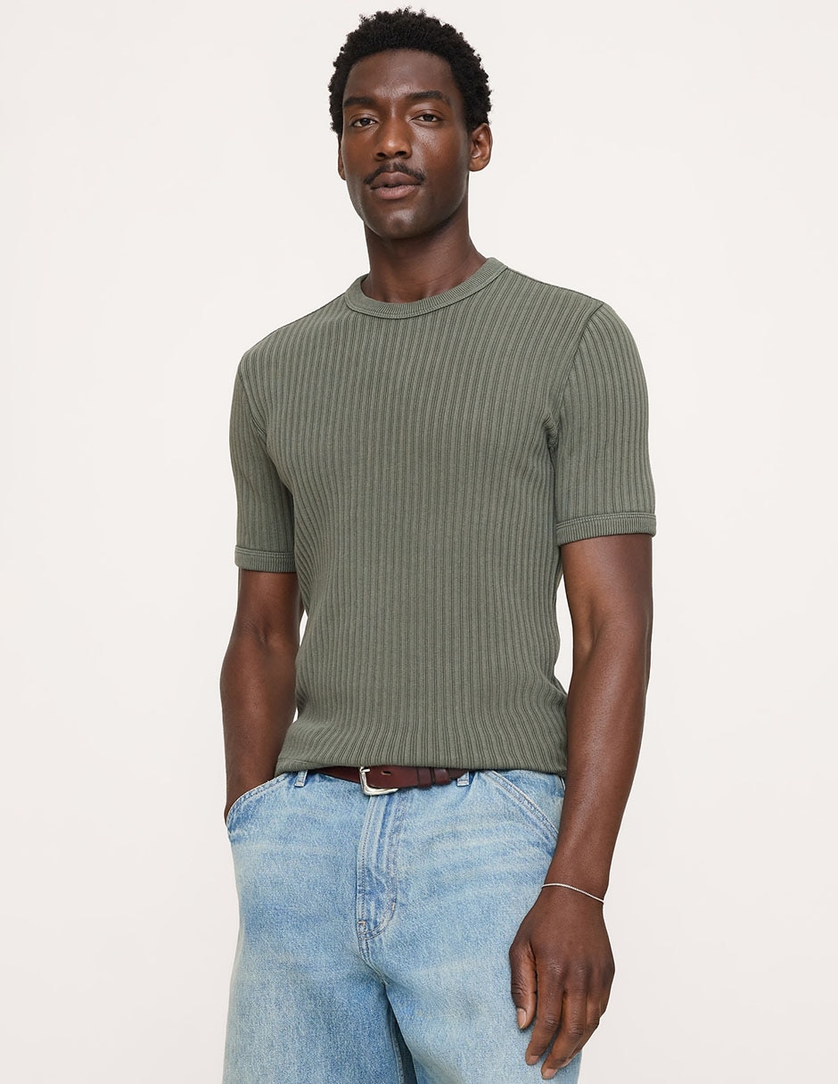 Playera manga corta para hombre