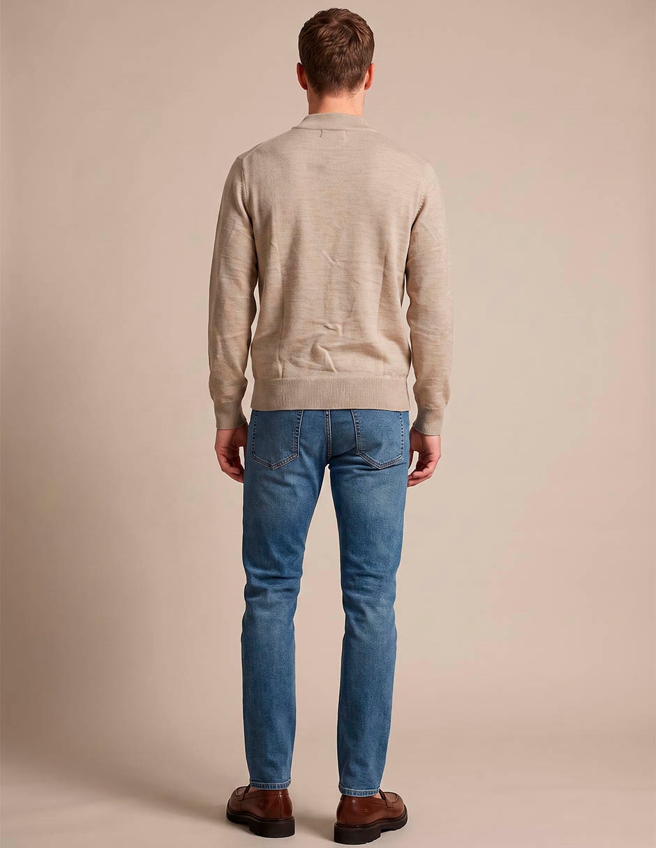 Suéter cuello redondo para hombre 2