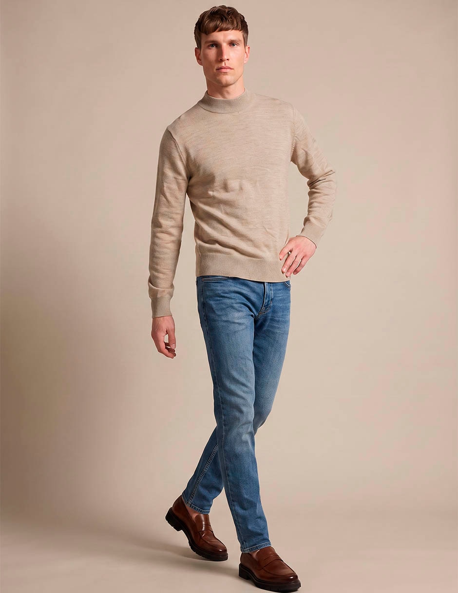 Suéter cuello redondo para hombre 3