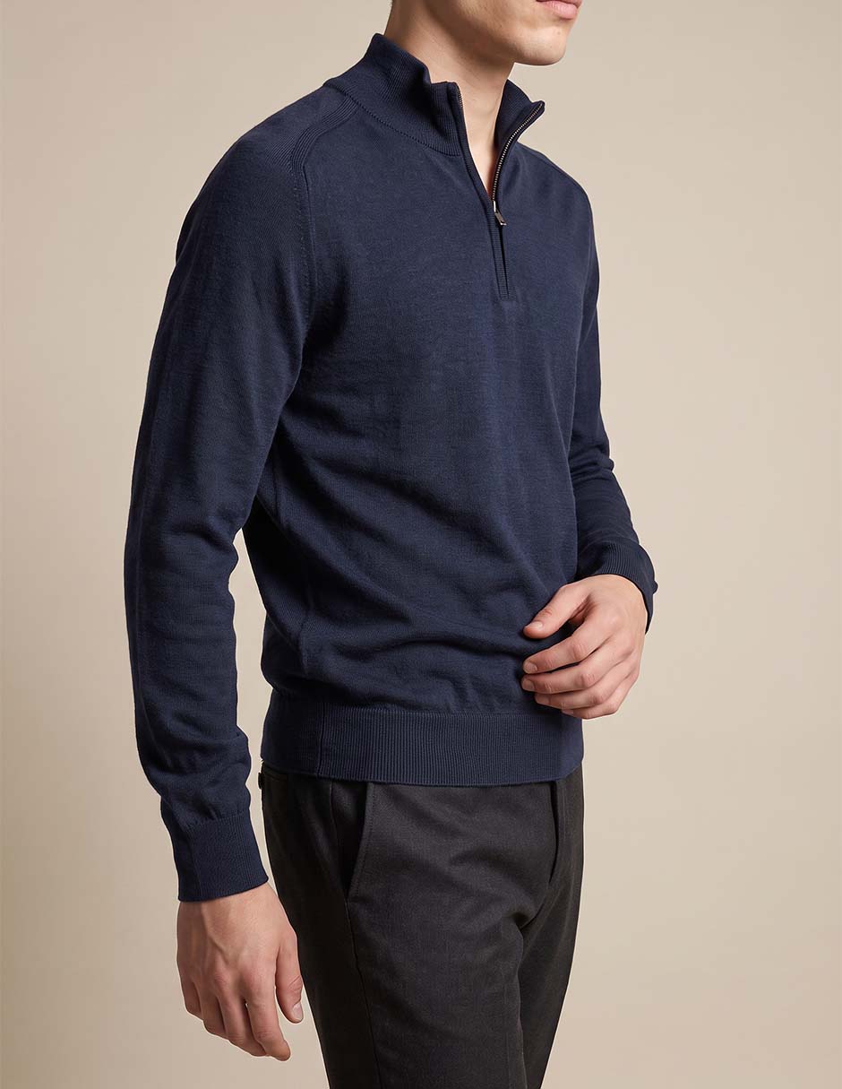 Suéter Cuello Alto Para Hombre