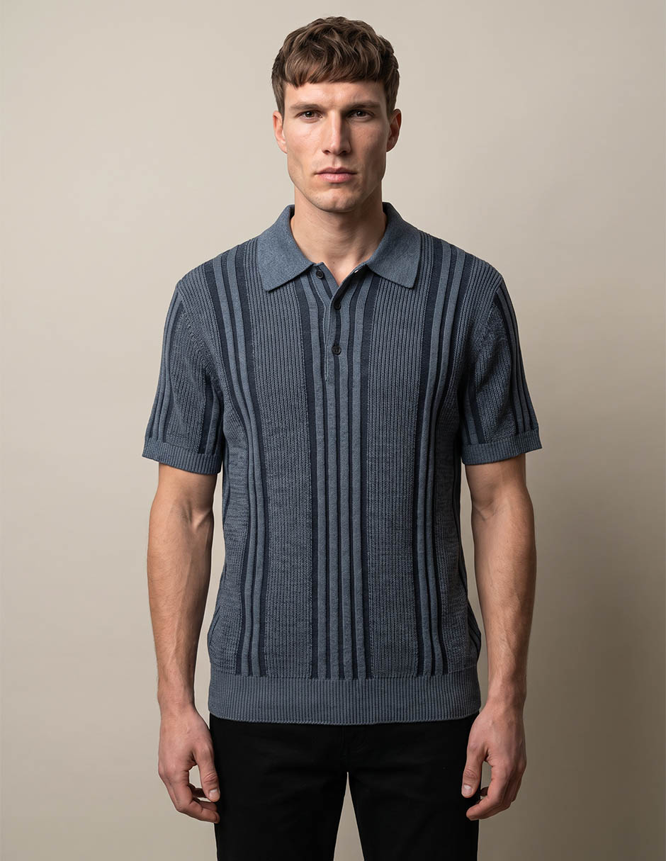 Playera tipo polo para hombre
