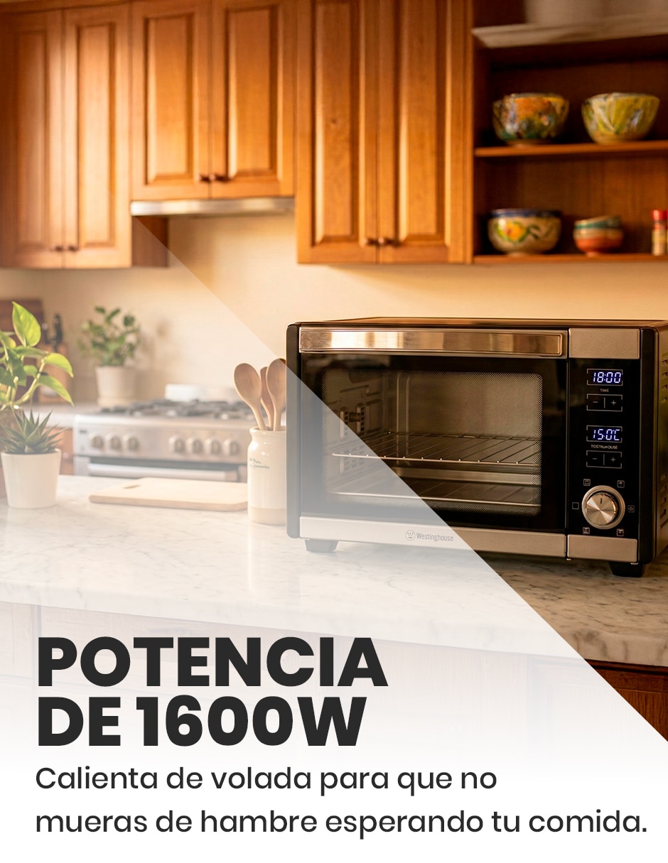 Horno tostador westinghouse wktoa28 35 l