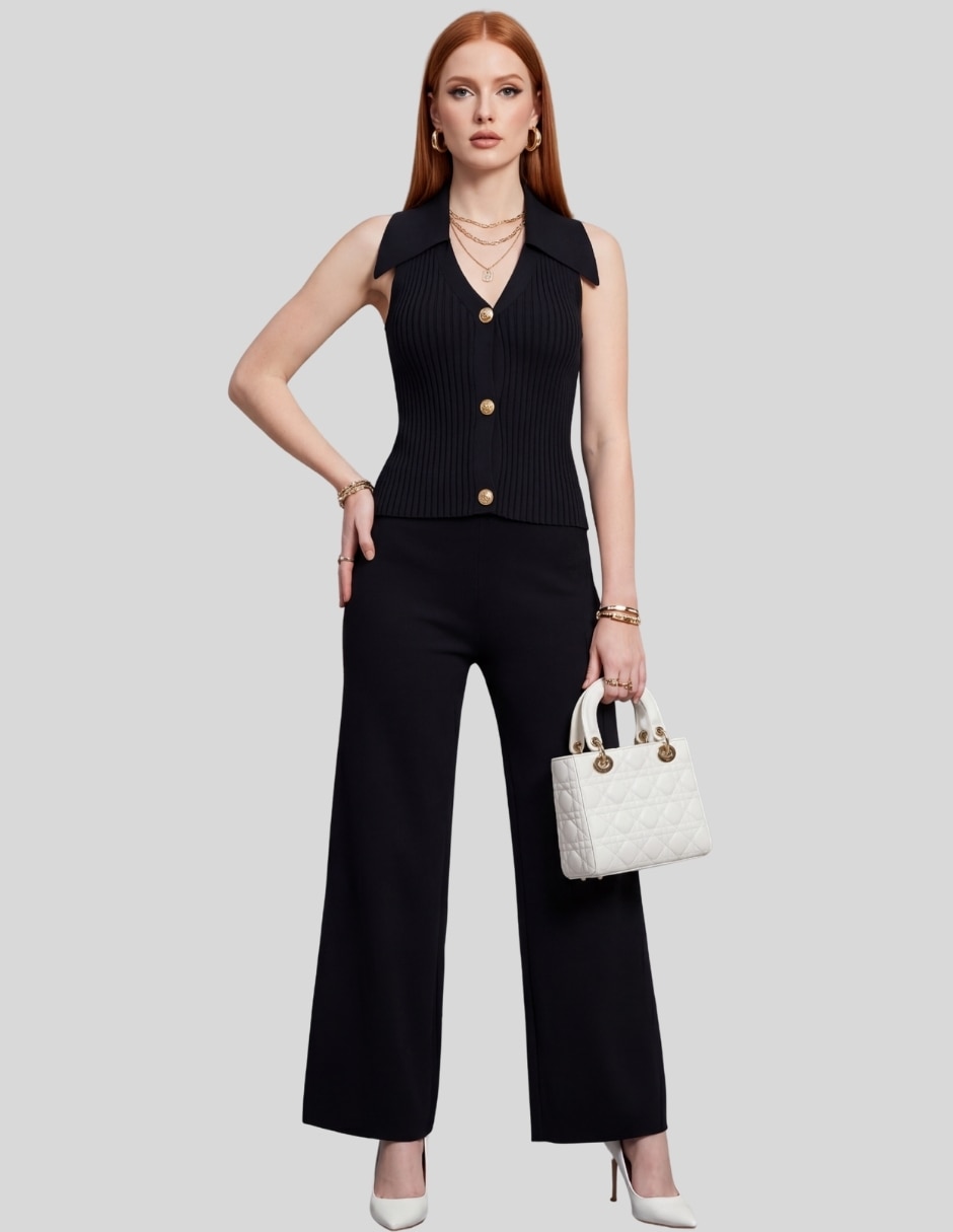 Conjunto formal conjunto de mujer 2 piezas para mujer 6