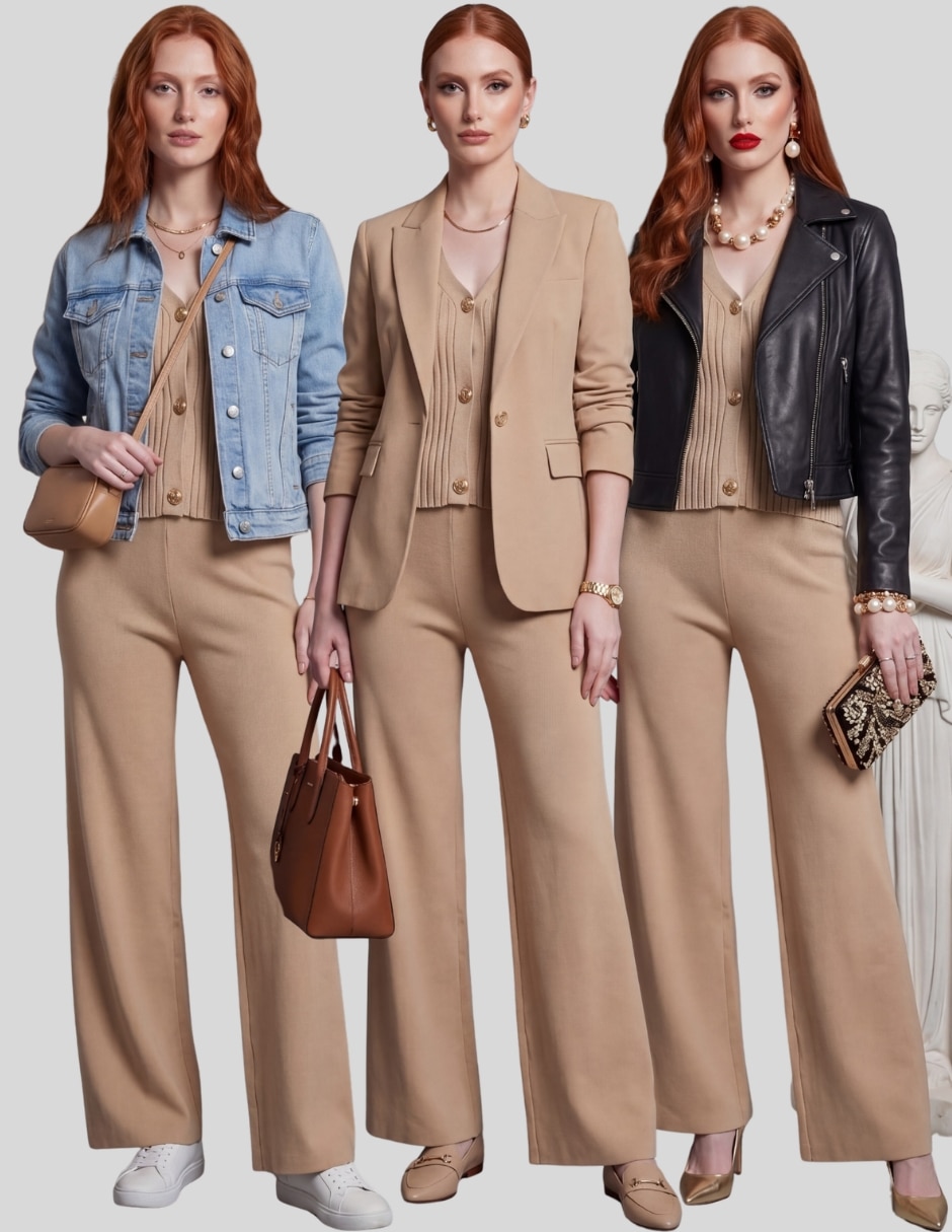 Conjunto formal conjunto de mujer 2 piezas para mujer 7