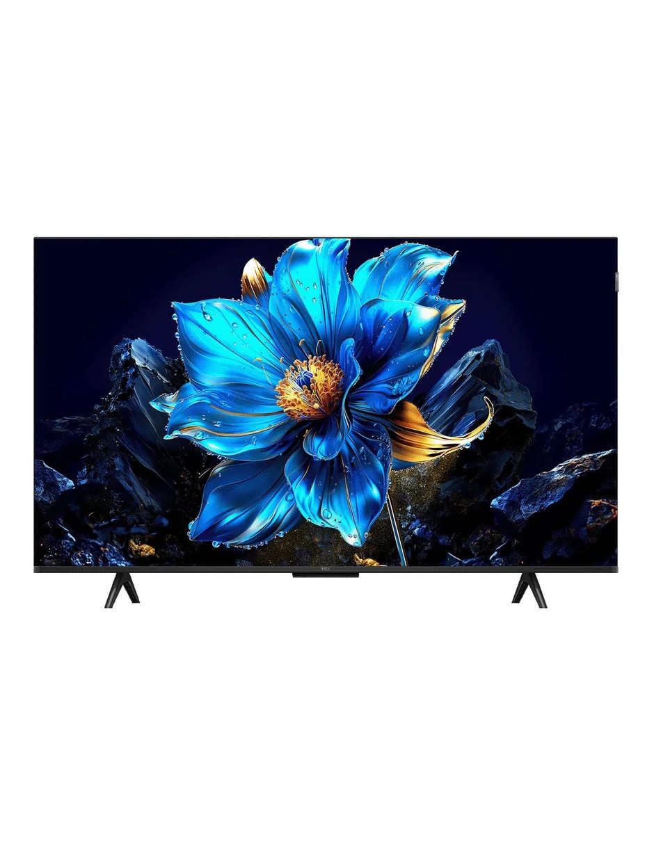 Pantalla smart tv tcl qled de 4k/uhd 43q6k con google tv