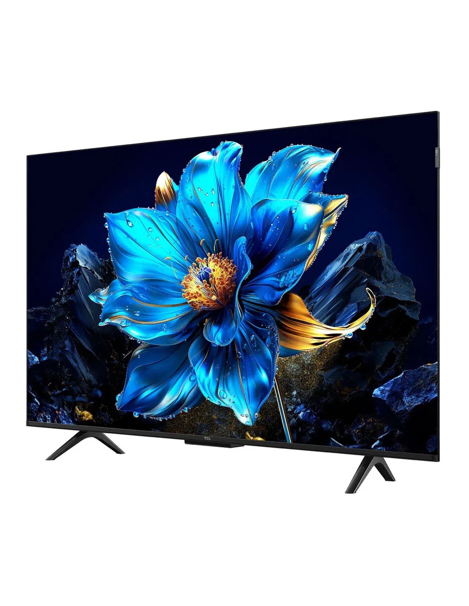 Pantalla smart tv tcl qled de 4k/uhd 43q6k con google tv