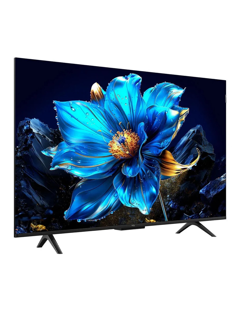 Pantalla smart tv tcl qled de 4k/uhd 43q6k con google tv