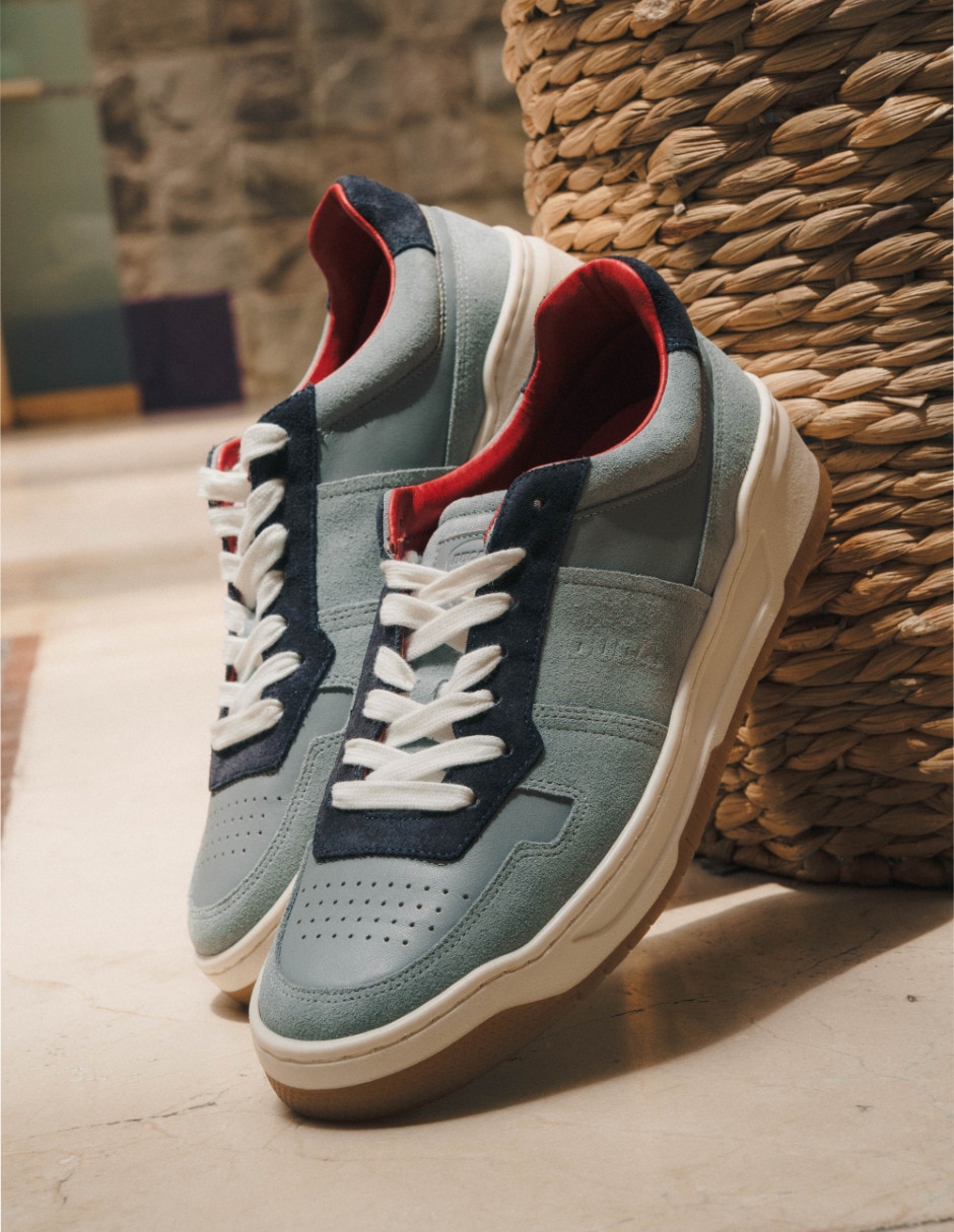 Tenis de piel(si aplica) PV para hombre 4