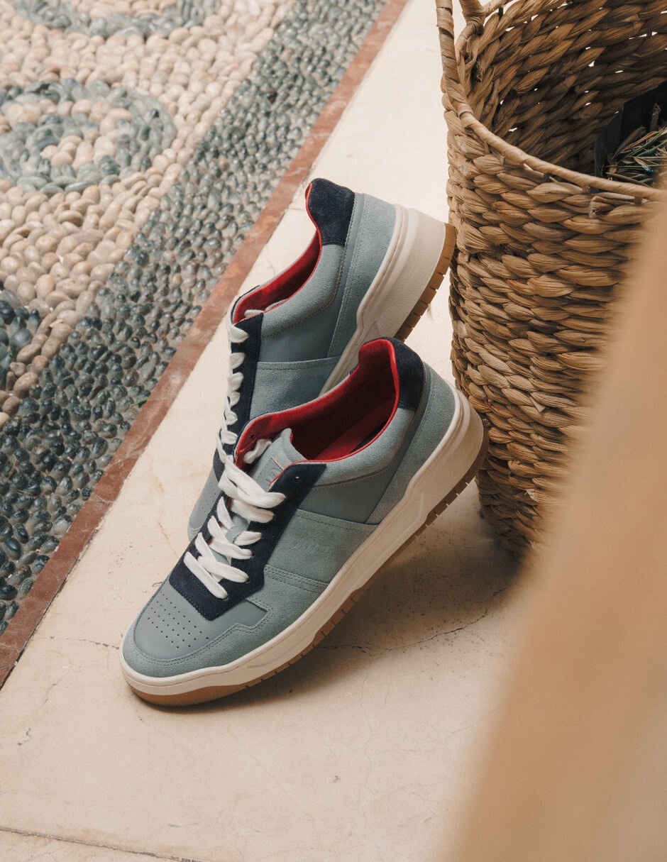 Tenis de piel(si aplica) PV para hombre 5