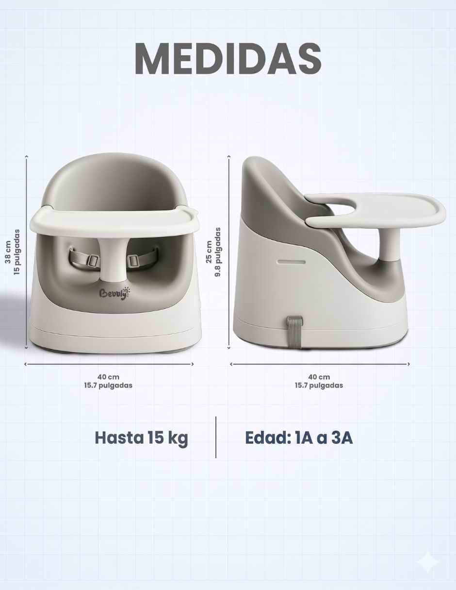 Silla booster bebbly