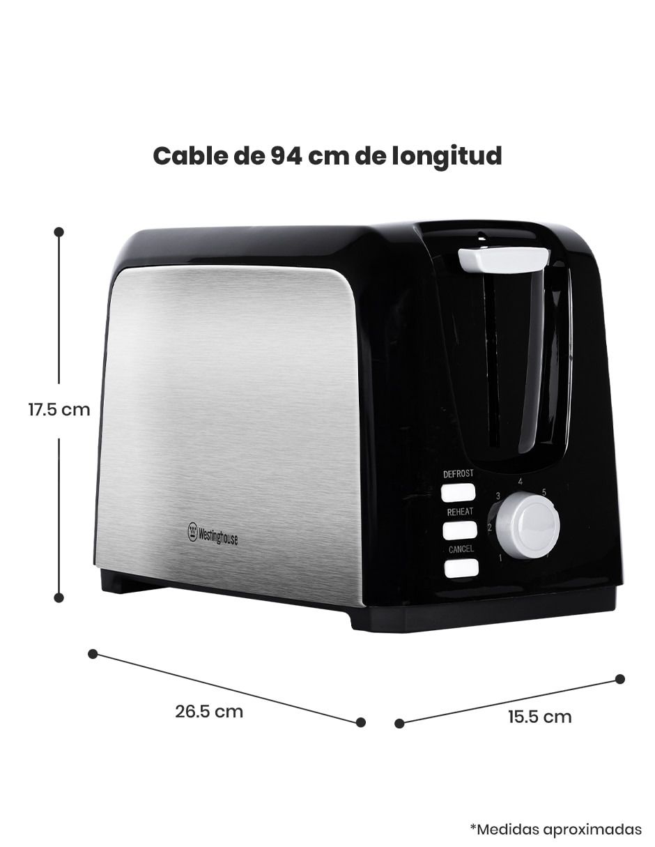 Tostador westinghouse wkttd1305