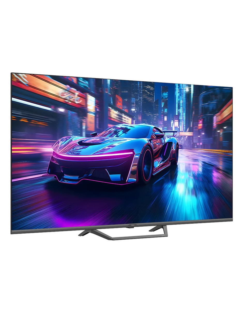 Pantalla smart tv haier qled de 4k/uhd h43s80fux con google tv con