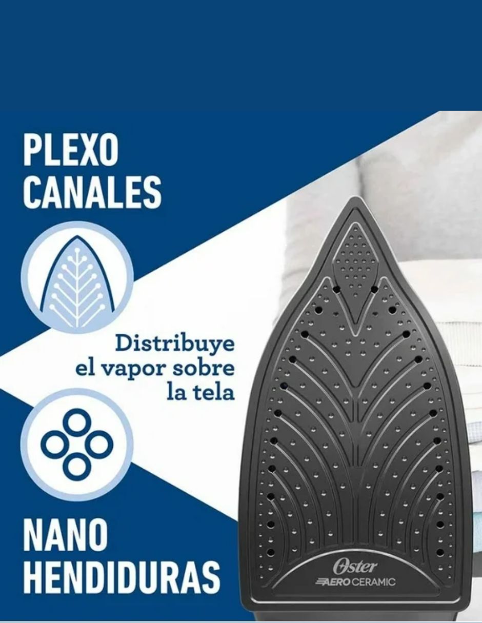 Plancha oster gcstbs6051013 suela cerámica