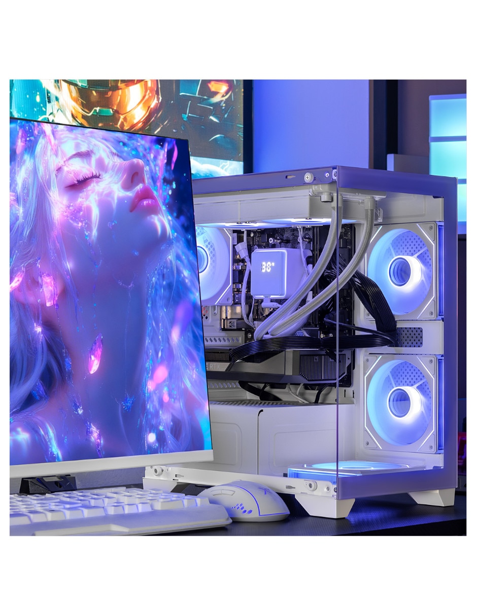 Computadora gamer xtpcr732gb5060tichl amd ryzen 7 nvidia geforce rtx 5060 ti 32 GB RAM 1 TB SSD 5