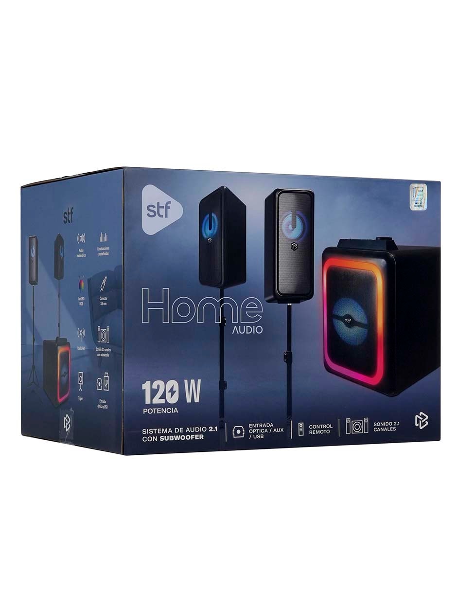 Set de bocinas Stf home audio bluetooth