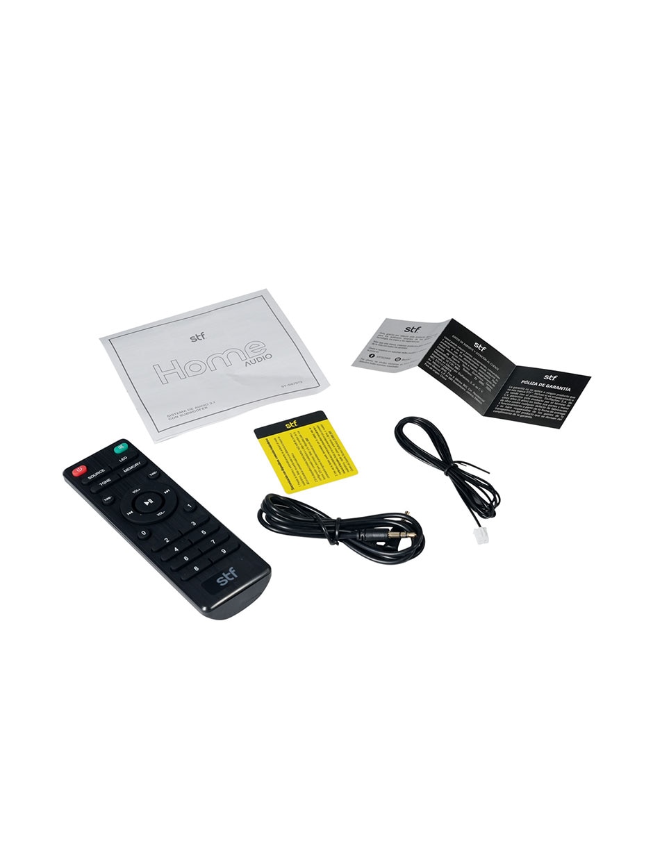 Set de bocinas Stf home audio bluetooth