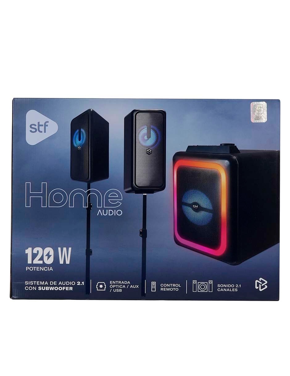 Set de bocinas Stf home audio bluetooth