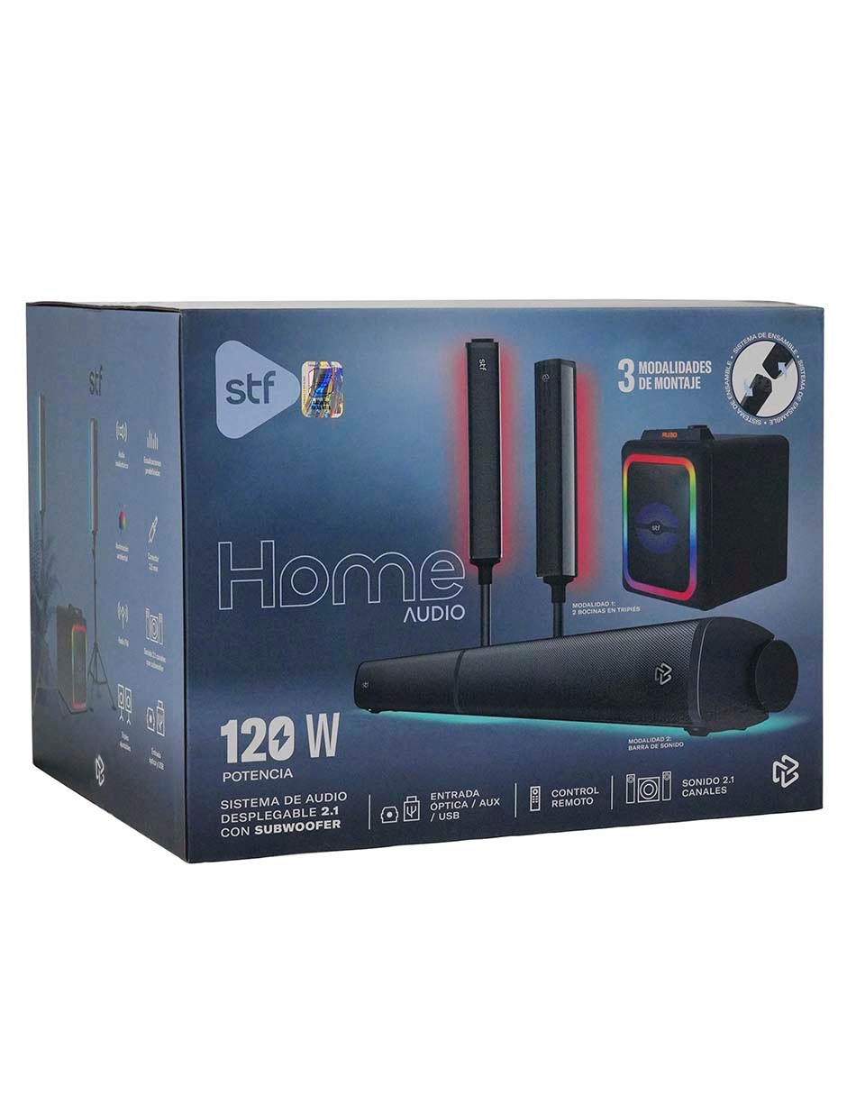 Set de bocinas Stf home audio inalámbrica