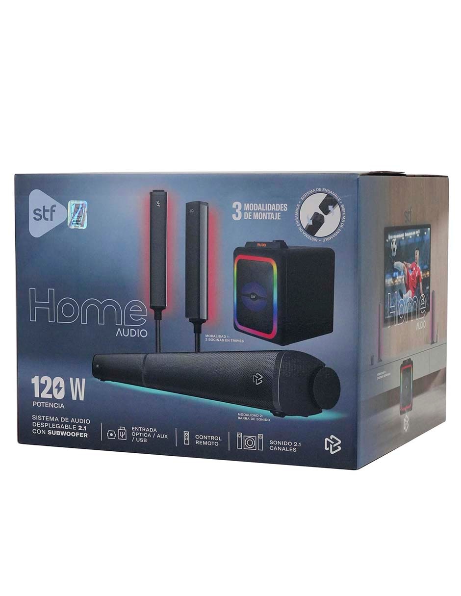 Set de bocinas Stf home audio inalámbrica