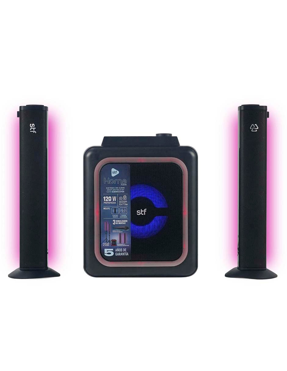 Set de bocinas Stf home audio inalámbrica