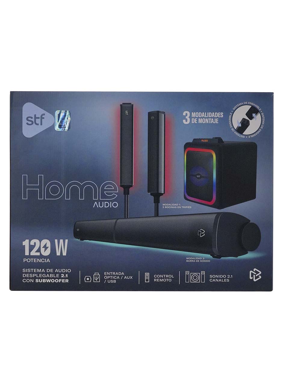 Set de bocinas Stf home audio inalámbrica