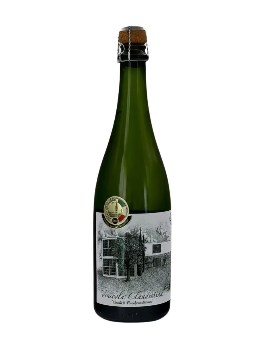 Vino espumoso blanco varietal wineroots champenoise brut nature México