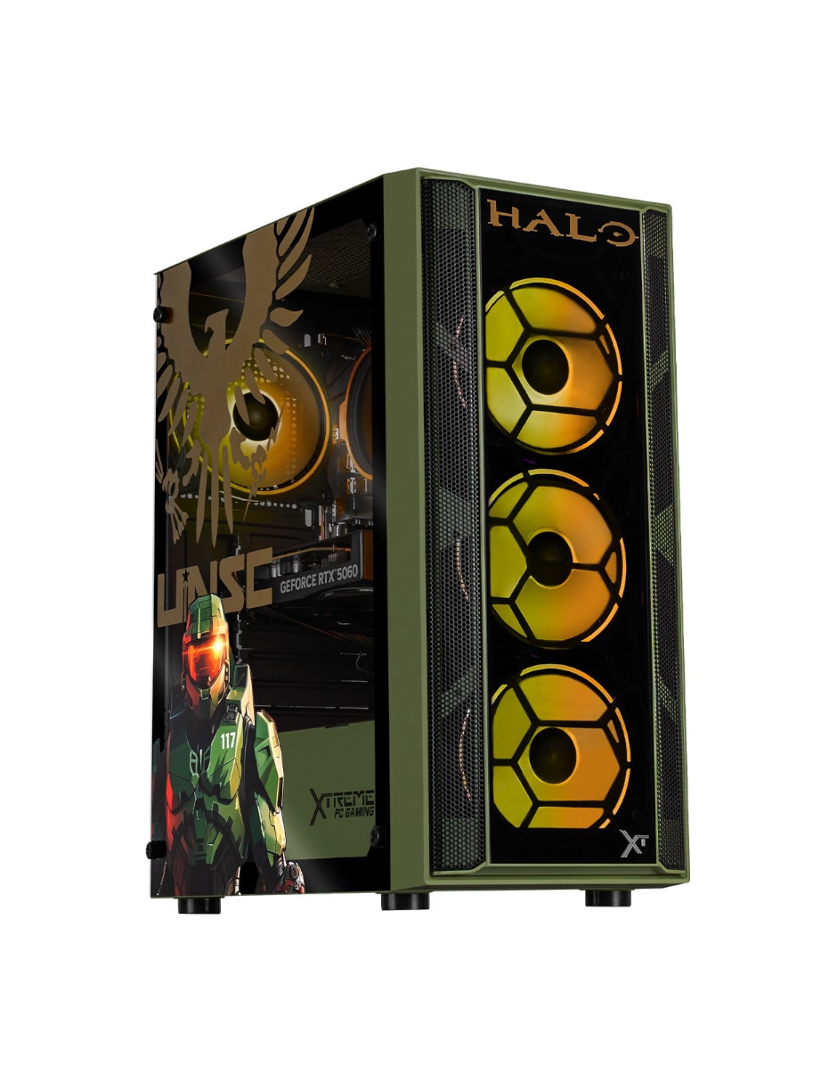 XTREME PC GAMING Computadora gamer xtreme pc gaming xtpcr716gb5060he amd ryzen 7 nvidia geforce rtx 5060 16 GB RAM 1 TB SSD