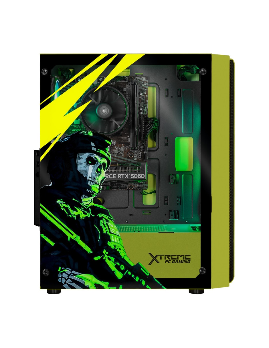 Computadora gamer xtreme pc gaming xtpcr716gb5060ge amd ryzen 7 nvidia geforce rtx 5060 16 GB RAM 1 TB SSD